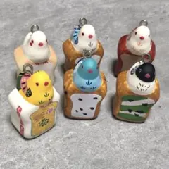 鳩パン 琉球張り子 豊永盛人 フィギュア ガチャガチャ コンプ