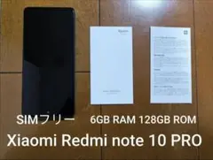 Xiaomi Redmi note 10 PRO RAM6GB ROM128GB