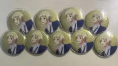 ときめきメモリアルGS4 本多行　缶バッジ9点