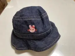 新品　ミキハウス　キッズ帽子　50