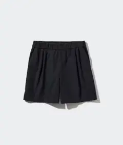 UNIQLO コットンイージーショートパンツ S 黒