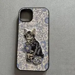猫刺繍 iPhone13ケース　Jubilee Phone
