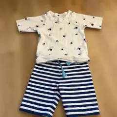 サンディア　つばめボーダー水着　サイズ120