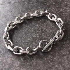 シルバー チェーンブレスC