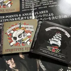 last target CD4枚セット punk oi ANGERFLARES アンガーフレアーズANGER FLARES,CD,アルバム,ALL STICK