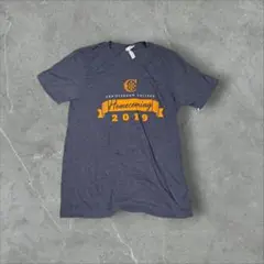 CANVAS 　 Tシャツ 　ユニセックス 海外古着 　ネイビー　M