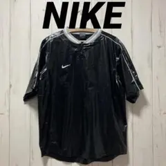 NIKE ナイキ　半袖Vジャン　刺繍ロゴ　ベースボール　野球