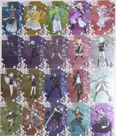 刀剣乱舞　ミラーカード21枚セット
