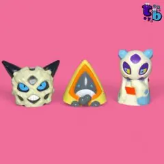 ポケモンキッズ【ユキワラシ/オニゴーリ/ユキメノコ】指人形No.B465