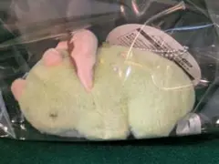 otogi工房　たべものサウルス　マスコット　トリケラトプス ドーナツ 緑