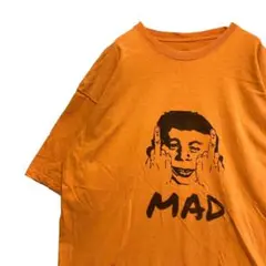 BiLO 雑誌 Tシャツ 古着 マッドマガジン MAD 中指 海外 ネタ