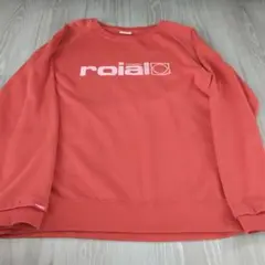 roial レッド スウェットシャツ M