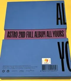 ASTRO 2ND FULL ALBUM ALL YOURS CD アルバム