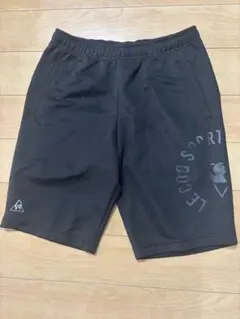 ルコック　ハーフパンツ　トレーニングパンツ　スポーツウェア　Sサイズ　黒