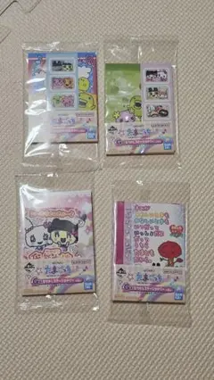たまごっち一番くじ G賞 4点 なつかしステーショナリー セット