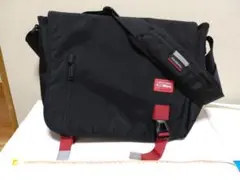 SWISSWIN メンズショルダーバッグ 黒