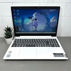 【高性能】レノボブリザードホワイト☘8世代i7☘NVMe256+1TB☘️