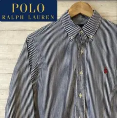 Ralph Lauren Classic Fit 長袖シャツ ストライプ