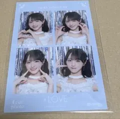 イコラブ　＝LOVE　4カットフォトカード　野口衣織　①