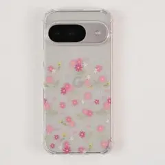 ★Google pixel9/pixel9 Pro★花柄★スマホケース★596