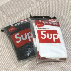 新品 SUPREME ボクサーパンツ S 2枚