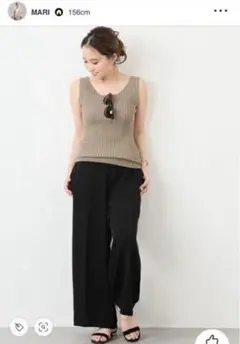 最終価格　ドゥーズィエムクラス SHANTI リブタンクトップ