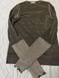 グレー系 長袖Tシャツ サイズONE