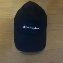 Champion 黒 キャップ