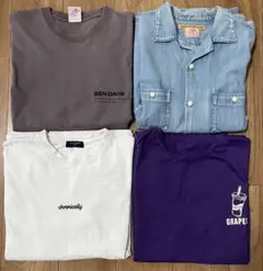 古着（BEN DAVIS ABEchan 他 ）4枚セット‼️
