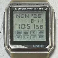 CASIO HOTBIZ MEMORY PROTECT 200 デジタル腕時計