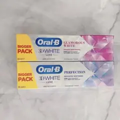 大容量2本セットoral-B 3Dwhite ホワイトニング歯磨き粉Crest