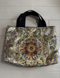 リメイクバッグ バッグ トートバッグ アジアン 帯 着物
