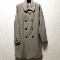 【45rpm】ウールピーコート サンドベージュ