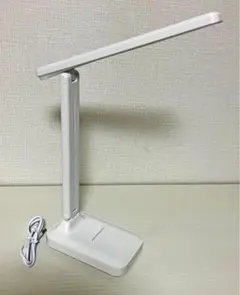 【目に優しい】LEDデスクライト　調光・スマホスタンド付き