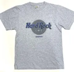 24日終了 ❤️メンズ　ハードロックカフェ　Tシャツ　グレー　Saipan