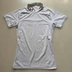 UNDER ARMOUR ハイネックショートスリーブシャツ LG