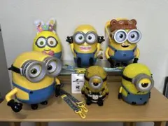 ミニオン フィギュアセット 6体 USJ Minion Popcorn