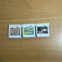 ニンテンドー3DS マリオゲームソフト 3本セット