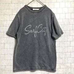 ハブアンドスポーク　SurfCity 半袖T シャツ サイズF グレー