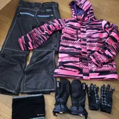 スノーボードウエアーセット レディースMサイズ