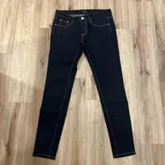 【新品】ダークブルー スキニーデニム