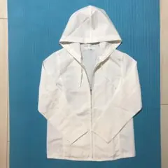 パーカー型シャツ ホワイト