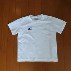 Mizuno 男の子 ホワイト Tシャツ 140cm