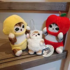 モフサンド　りんご・レモン　ぬいぐるみ　マスコット