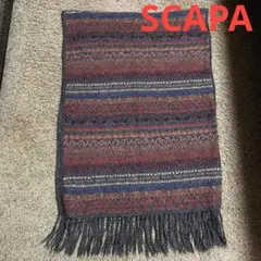 スキャパ scapa 麻80 大判ストール　ビッグサイズ スキャパ scapa 麻80 大判ストール ビッグサイズ｜Yahoo!フリマ