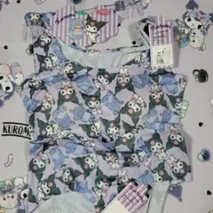 クロミ　パッド入りブラジャー&ショーツセット
