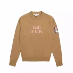 malbon golf マルボン レディース セーター カーキ M