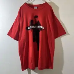 T-539 GILDAN ABDUCTION プリント Tシャツ XL 赤