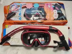 ReefTourer シュノーケル マスク 2点セット RC9106 BKMDR