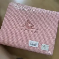 DPEAN ピンク ヨガマット 収納バッグ付き